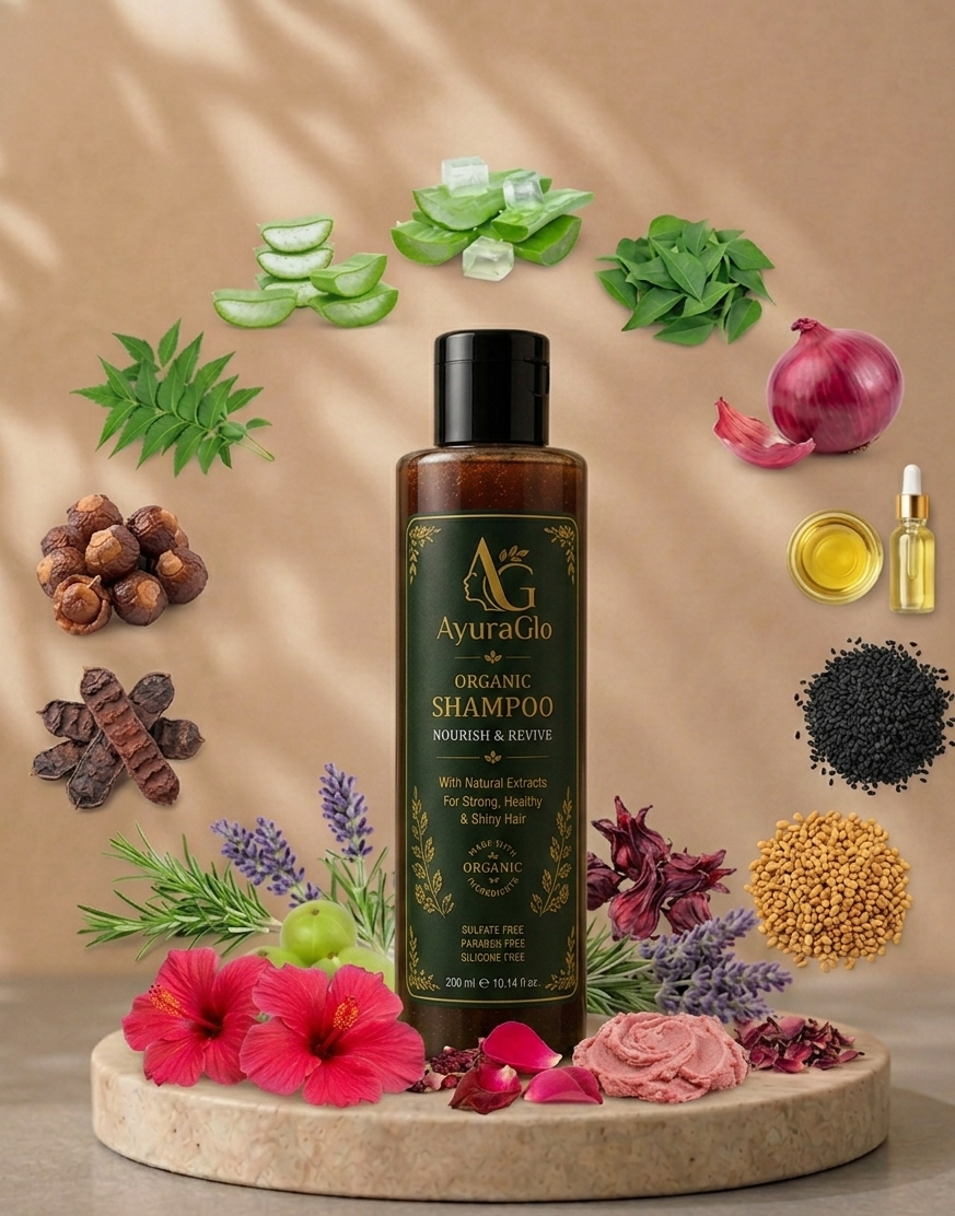 Organic Herbal Shampoo 200ml